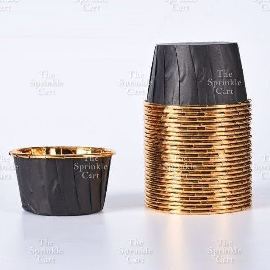 50pcs Colorful Foil Cupcake Liner Paper Cups Baking Muffin Liner