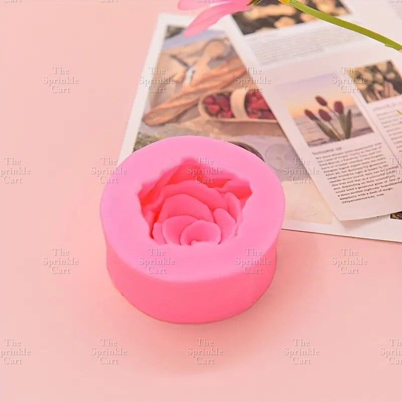 Flower Theme Silicone  Chocolate Fondant Molder Resin Cake Jelly Baking Supply Decoration