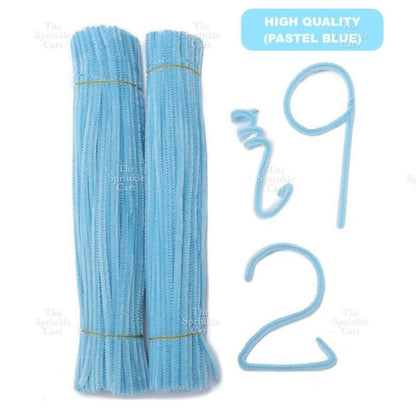Multicolor Dense Fuzzy Wire Pipe For Handmade DIY Arts and Crafts Flower Chenille Stem TSC