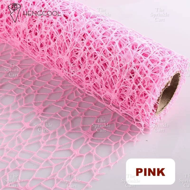 Korean Jacquard Hollow Bouquet Wrapper DIY Decoration TSC