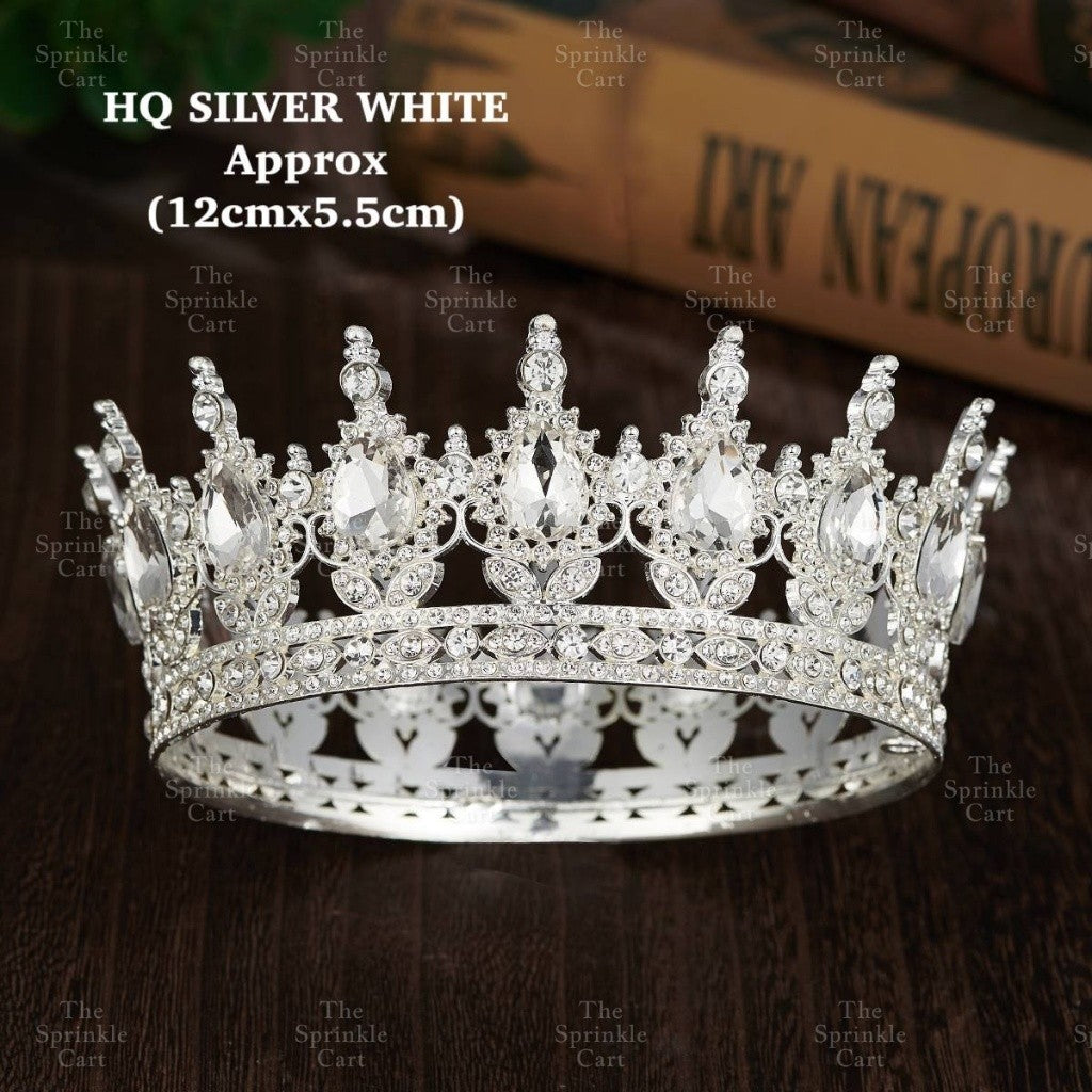 High Quality Rhinestone Crown for DIY Decor and Accessory TSC