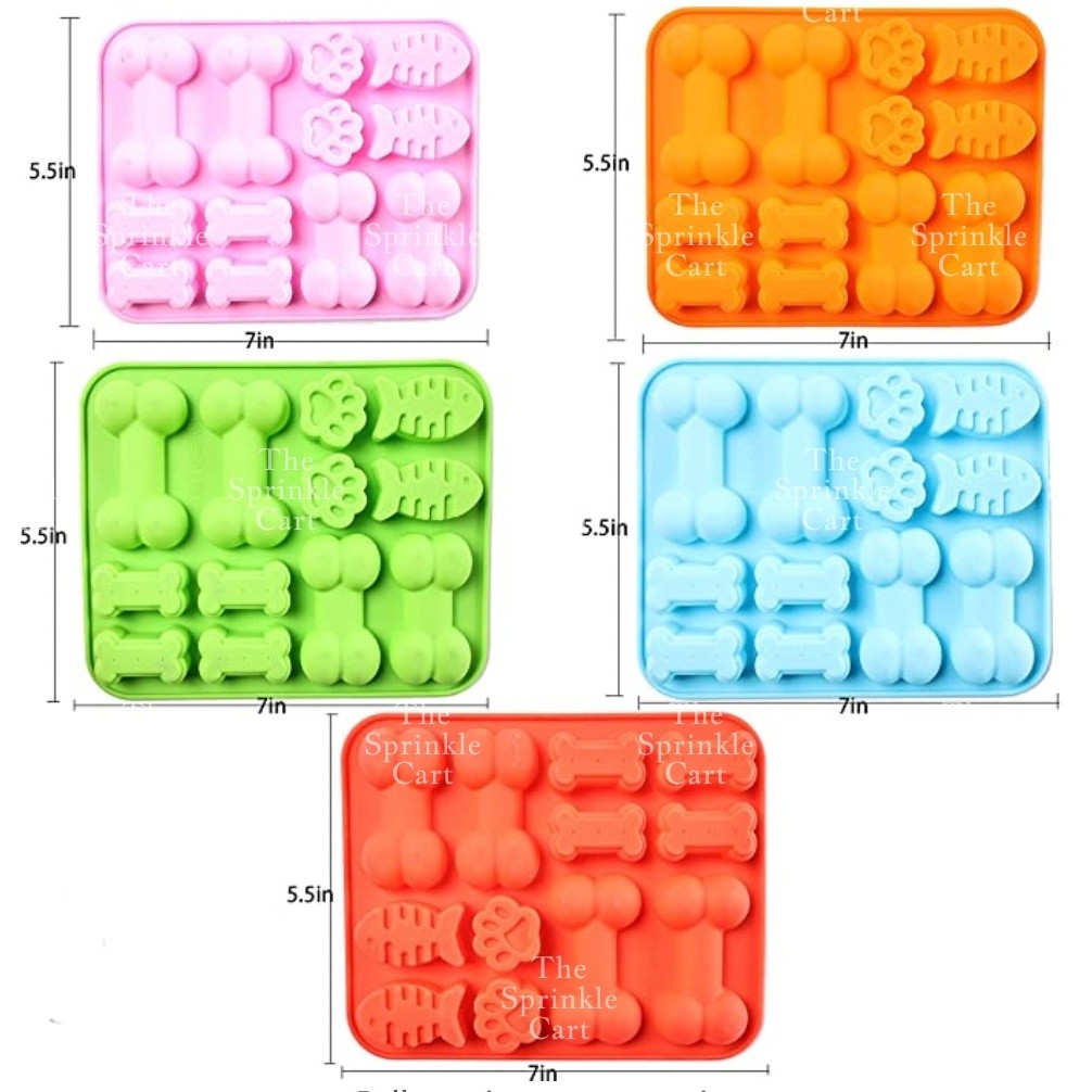 [PART 1] Silicone Chocolate Molder Baking Jelly Candy Mold Cake Decoration Resin Casting Crafting