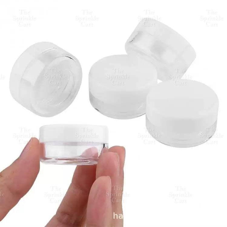 Clear Sauce Cup w/Lid and Luster Container Ice Cream Cup Gravy Cup TSC