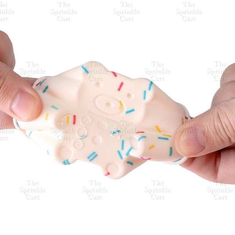 Cute Sprinkle Design Silicone Molder Non-stick Cake Muffin Baking Mold TSC