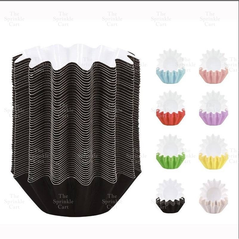 50pcs Cupcake Ensaymada Mamon Mochi Liner Pastel Color Baking Cups Muffin Cups High Quality