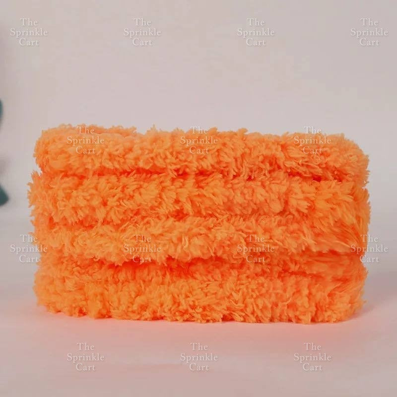 15mm Coral Velvet Twist Stick Plush Strip for DIY TSC