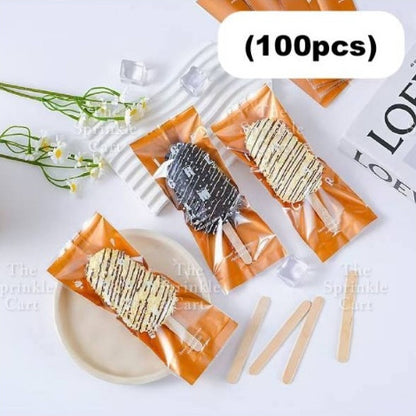 Silicone Ice Cream Molder OPP for Popsicle/Cakesicle Chocolate Molder Juice Pops Summer Dessert Cake