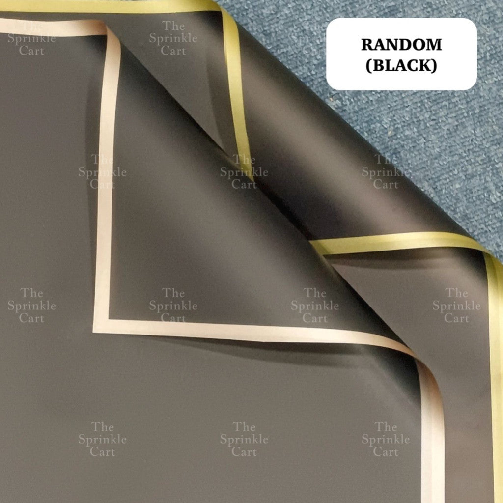 20pcs Edge Film Bouquet Wrapper TSC