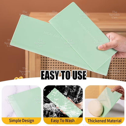 Soft Scraper Fine Edge Straight Cake Smoother and Trowel Baking Tool