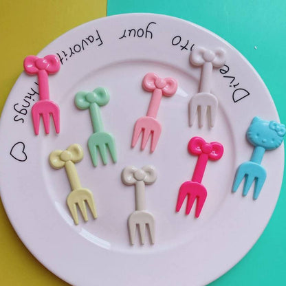 Disposable Bento Picks Utensil with Design TSC