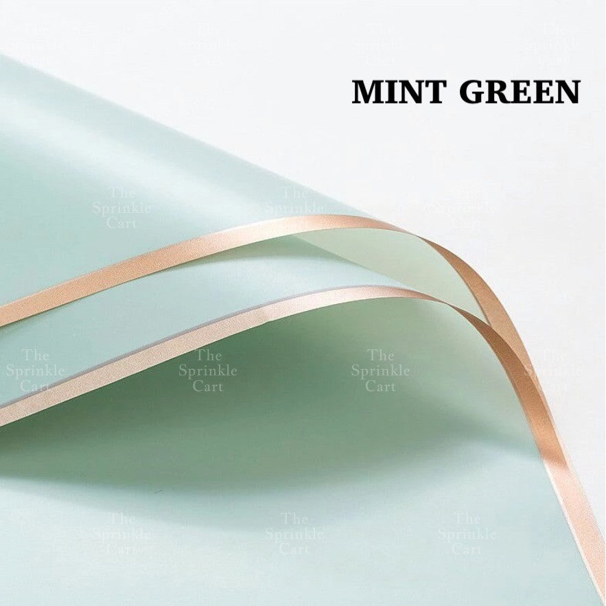 20pcs Edge Film Bouquet Wrapper TSC