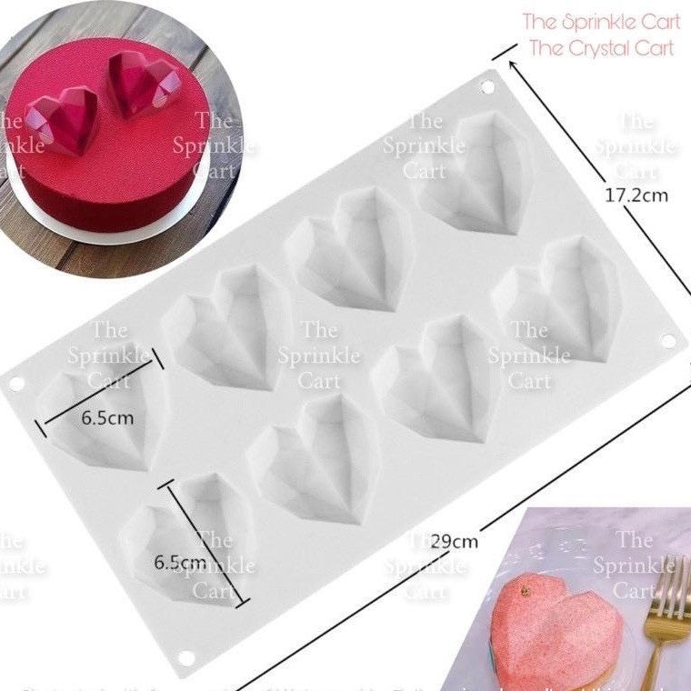 [PART 1] Silicone Chocolate Molder Baking Jelly Candy Mold Cake Decoration Resin Casting Crafting