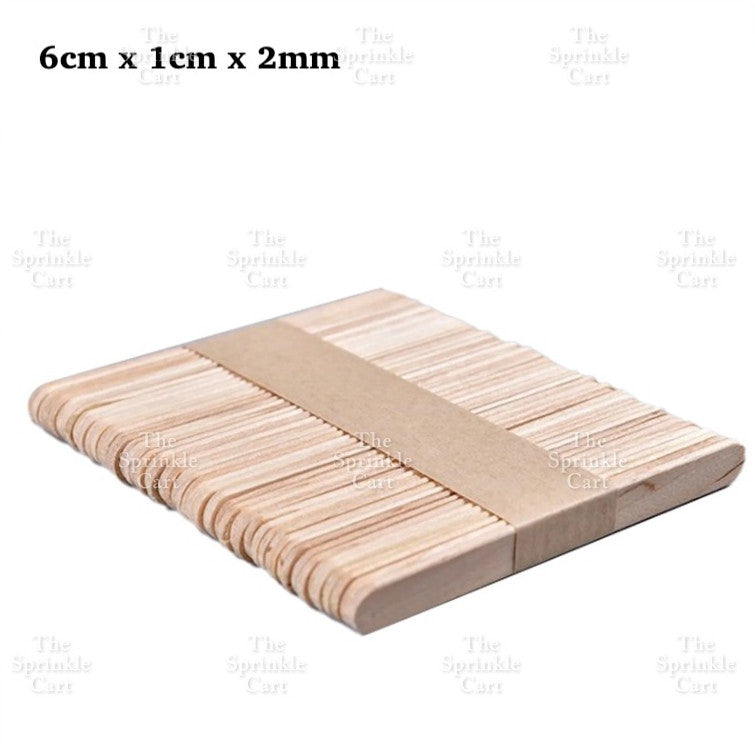 Acrylic and Wooden Ice Cream Popsicle Stick Transparent Colorful Popsicle TSC