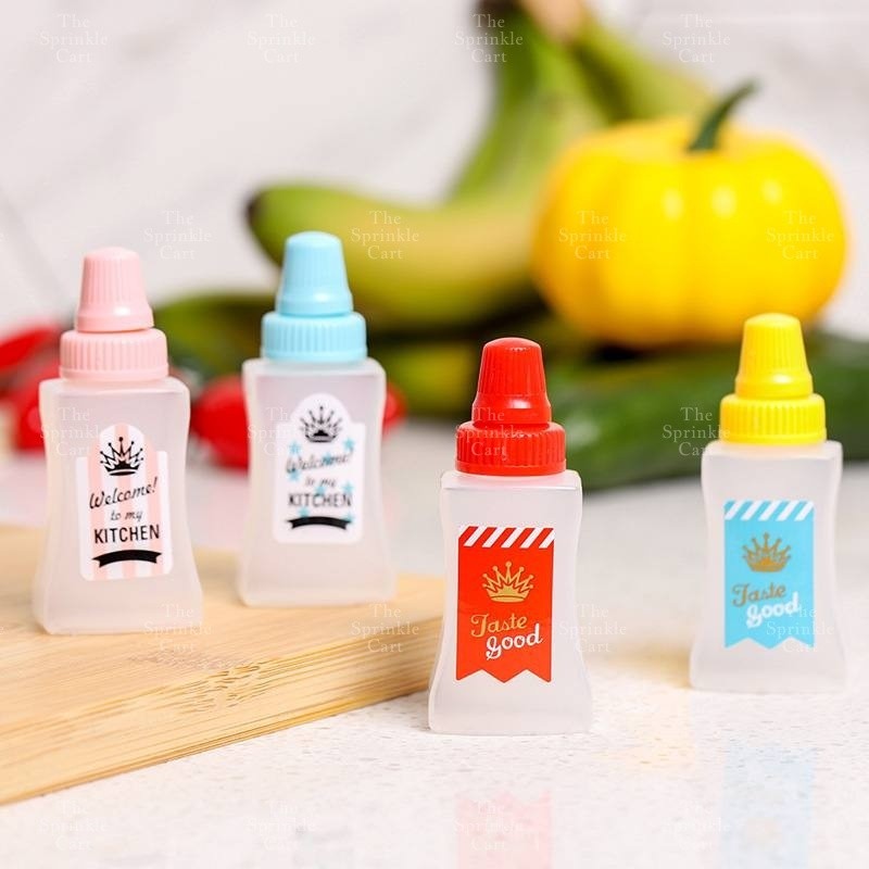 Refillable Mini Bento Sauce Container and DIY Character Puncher TSC