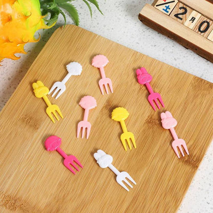 Disposable Bento Picks Utensil with Design TSC