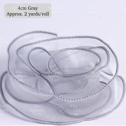 Mesh Lace Raffles for DIY Decoration TSC