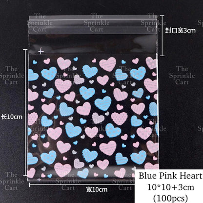 Cookie Packaging OPP Plastic Bag Halloween Christmas Pastry Bag Transparent Cookie Plastic Bag