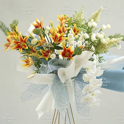 Korean Jacquard Hollow Bouquet Wrapper DIY Decoration TSC