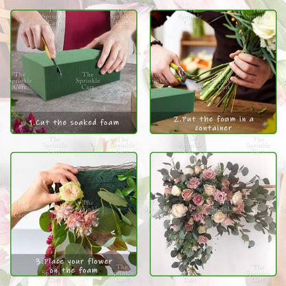Flower Plant Foam Bed Cuttable Block TSC