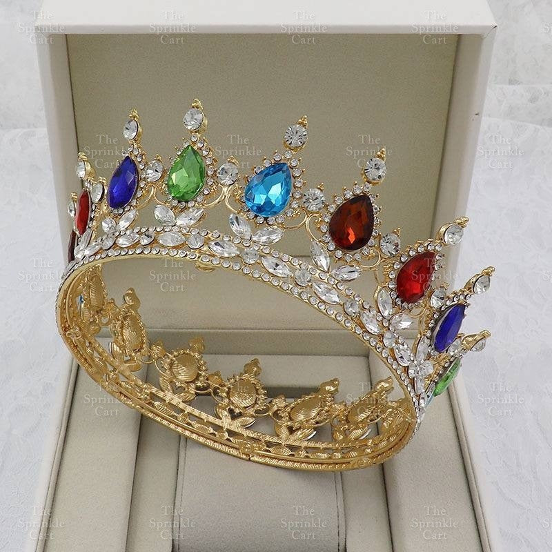 High Quality Rhinestone Crown for DIY Decor and Accessory TSC