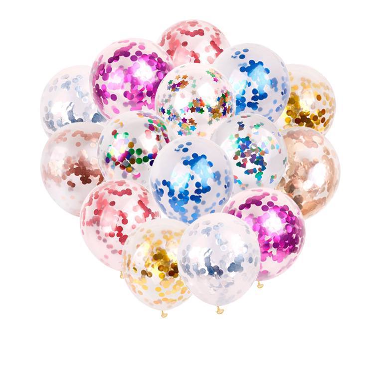 10pcs Metallic Confetti Balloon for DIY Party Decoration TSC