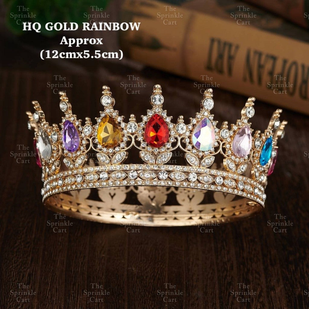High Quality Rhinestone Crown for DIY Decor and Accessory TSC