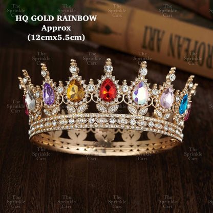 High Quality Rhinestone Crown for DIY Decor and Accessory TSC