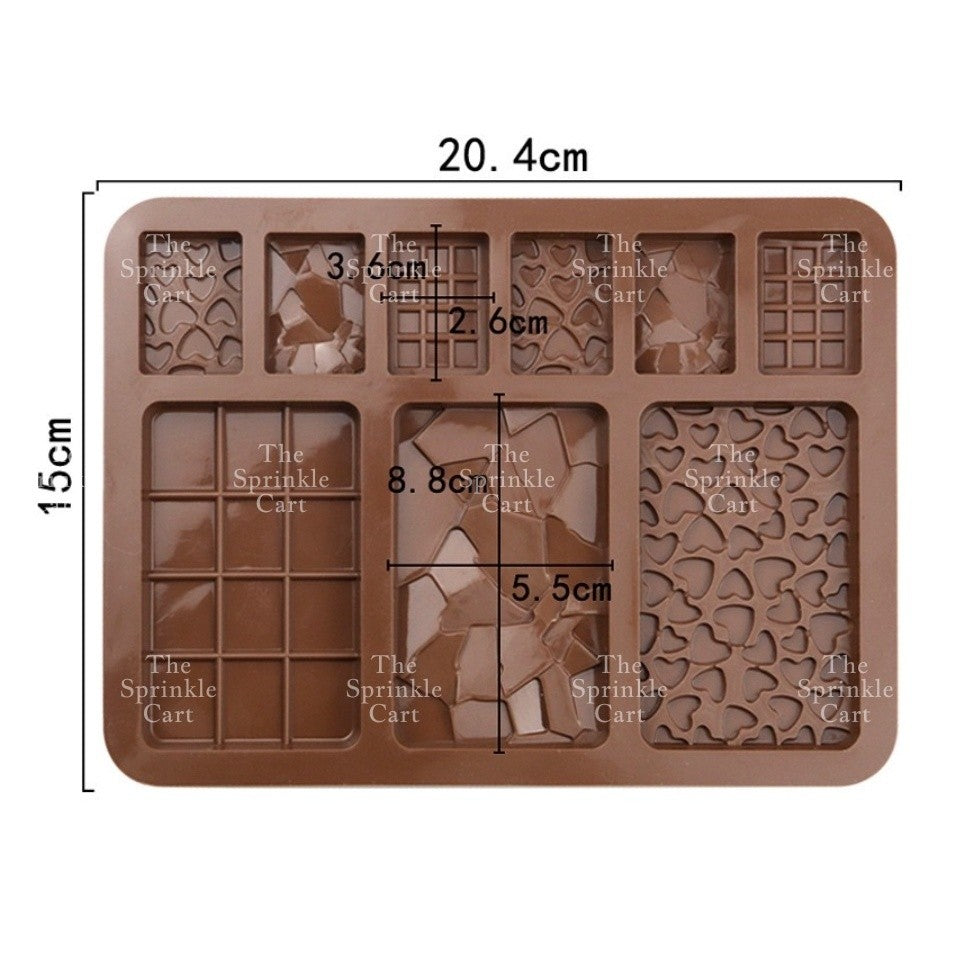 [PART 1] Silicone Chocolate Molder Baking Jelly Candy Mold Cake Decoration Resin Casting Crafting