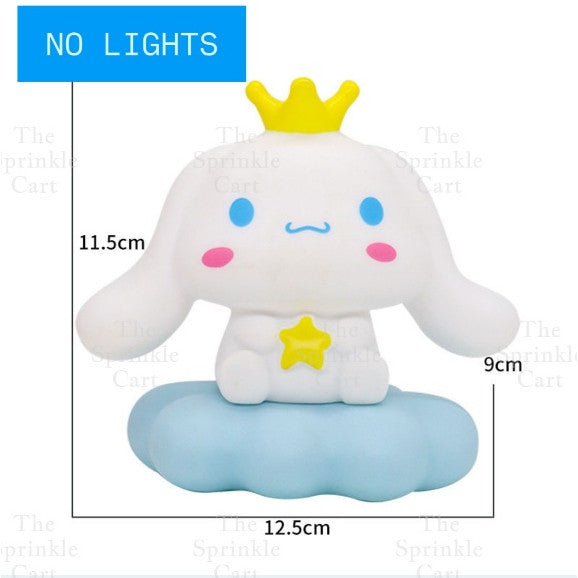 Sanlio 3D Cloud and Moon LED Night Toy Cake Topper TSC