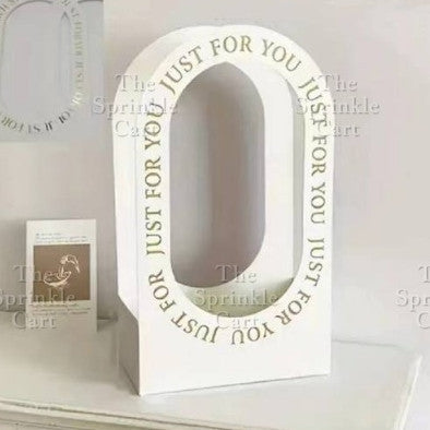 1pc Flower Basket Paper Holder for Floral Arrangement DIY Gift Bouquet TSC