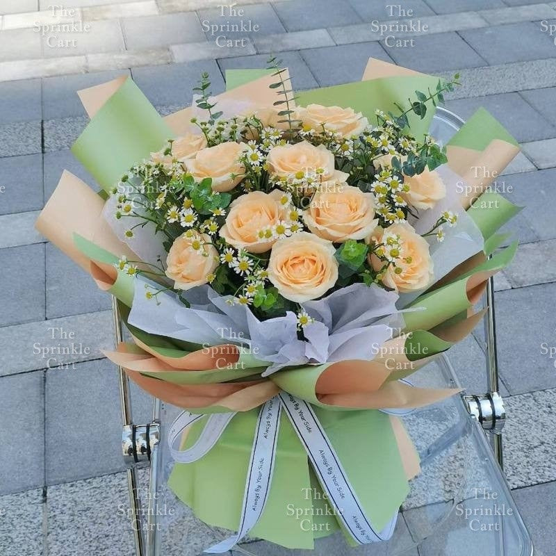 Translucent Matte Flower Bouquet Wrapper TSC