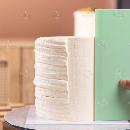 Soft Scraper Fine Edge Straight Cake Smoother and Trowel Baking Tool