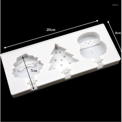 Christmas Theme Halloween Trick or Treat Silicone Chocolate Molder Kitchen Cake Decorating Tool
