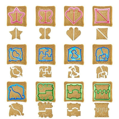 Bread Cutter Molder DIY Children Cartoon Sandwich Cutting Toast Mold Sauce Bottle TSC