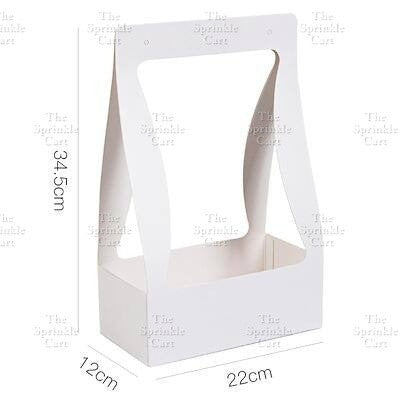 1pc Flower Basket Paper Holder for Floral Arrangement DIY Gift Bouquet TSC