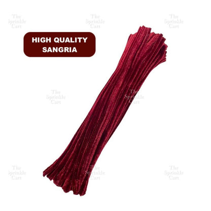 Multicolor Dense Fuzzy Wire Pipe For Handmade DIY Arts and Crafts Flower Chenille Stem TSC