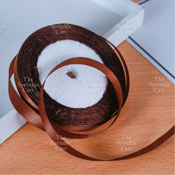 Colored Satin / Glitter Gold Silver Ribbon 23meters