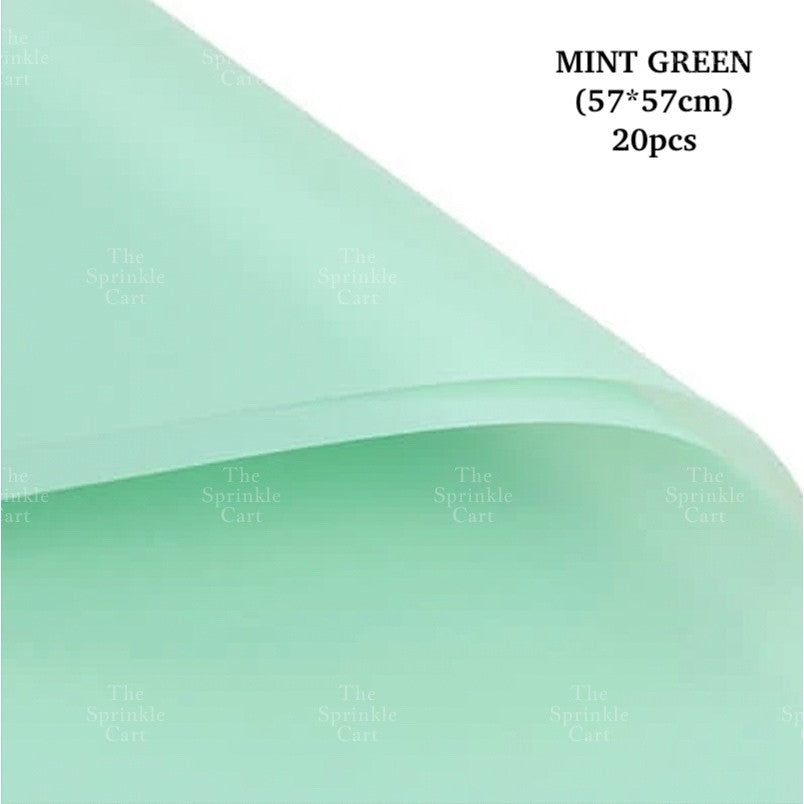 Translucent Matte Flower Bouquet Wrapper TSC