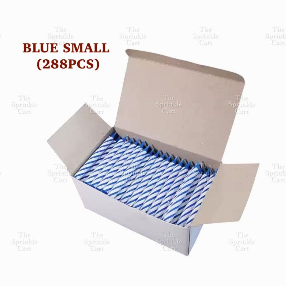 Set Birthday Candle Spiral Candle Assorted Color Box
