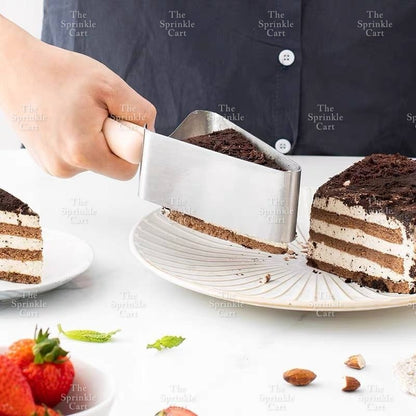 2in1 Triangular Cake Slicer and Clipper TSC