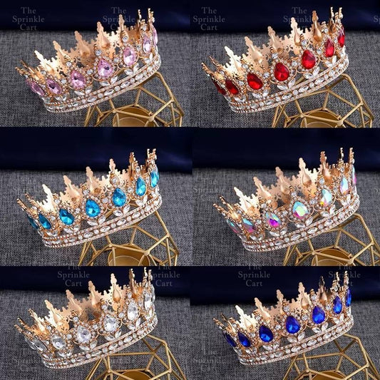 High Quality Rhinestone Crown for DIY Decor and Accessory TSC