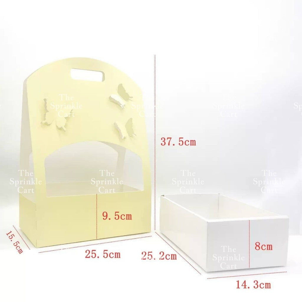 1pc Flower Basket Paper Holder for Floral Arrangement DIY Gift Bouquet TSC