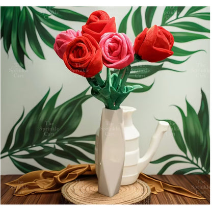 Rose Flower Plushie for Birthday Valentines Giveaway TSC