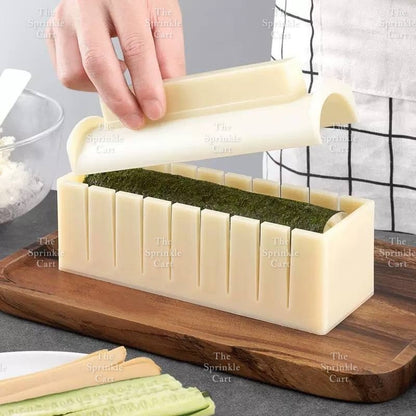 Sushi Maker Roller Kit Set Rice Ball DIY Machine Tool Molder Kitchen TSC