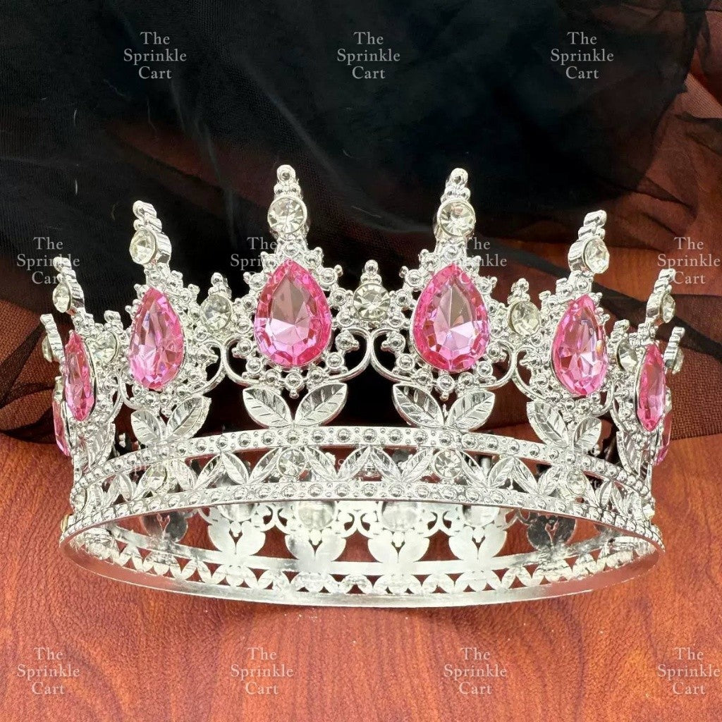 High Quality Rhinestone Crown for DIY Decor and Accessory TSC