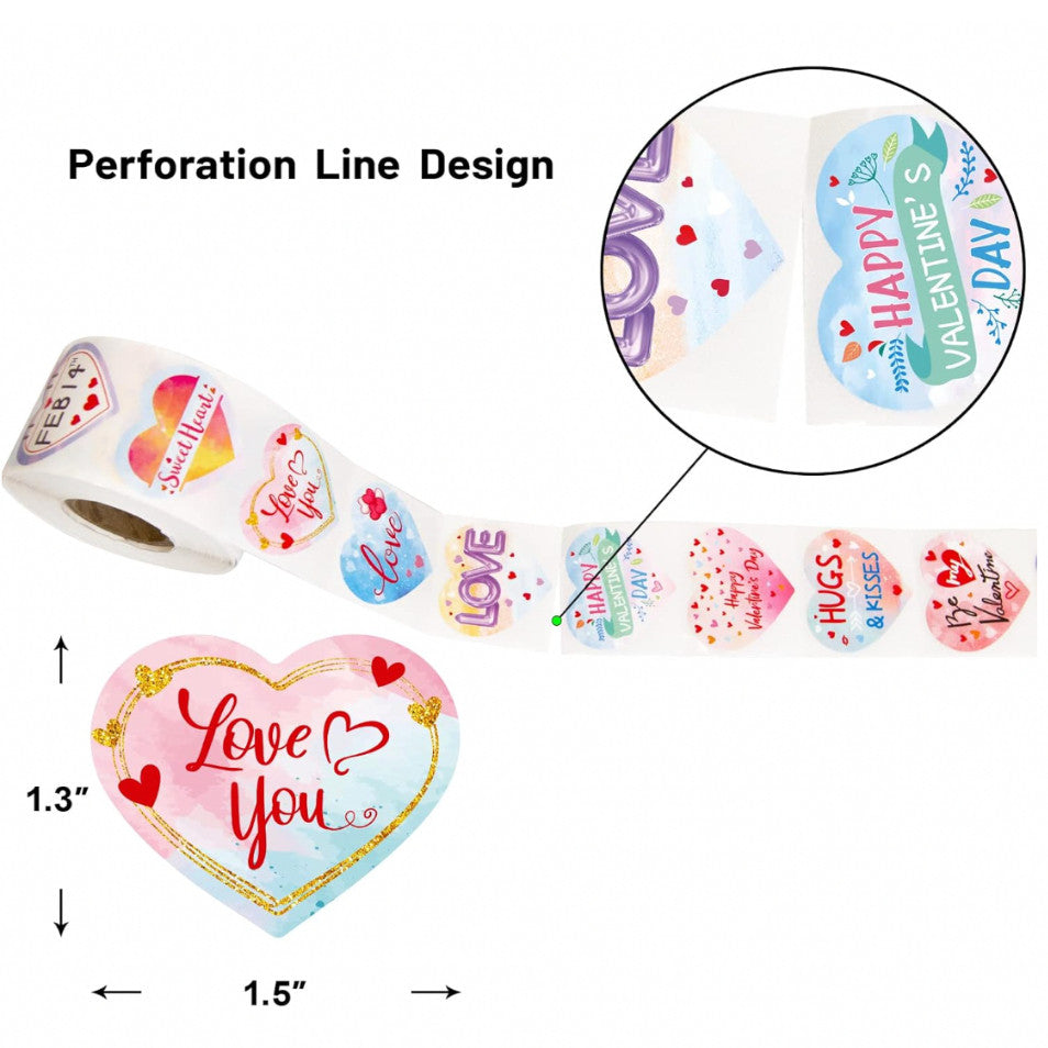 Self-adhesive Round Square Sticker and Sticky Tape Packaging TSC