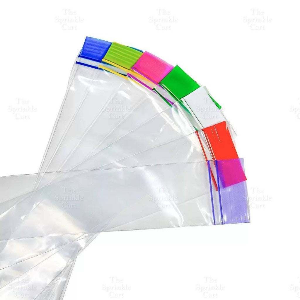 50pcs Food Grade Plastic DIY Ice Candy Popsicle Sealing Bag TSC