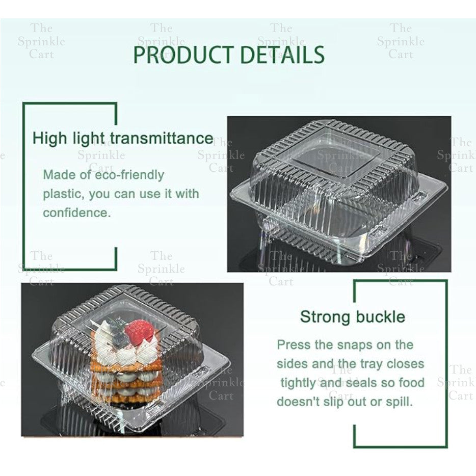 Clamshell Box for Hamburger and Bento Pastry Packaging TSC