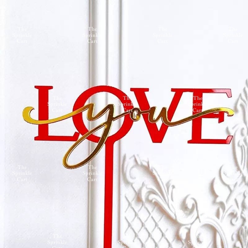 Merry Christmas Happy New Year Holidays Valentines Love Acrylic Cake Topper Decoration TSC