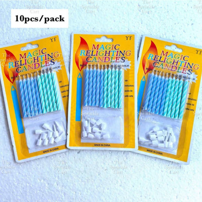 Colored Magic Relighting Candle for Any Occasions TSC